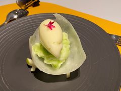 青苹果雪糕配黄瓜雪芭-璞渼咖啡 ROOF P.M. Café(浦东美术馆店)
