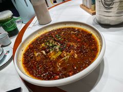 传统水煮肉片-南山翁新概念川菜(江宁万达广场店)