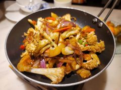 干锅包菜-小菜园新徽菜(扬州华润万象汇店)