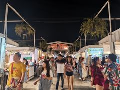 -席娜卡琳火车铁道夜市