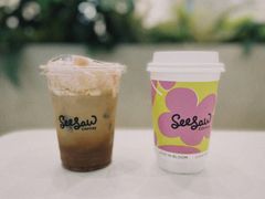 江城樱花拿铁-Seesaw Coffee(武商MALL·武广店)