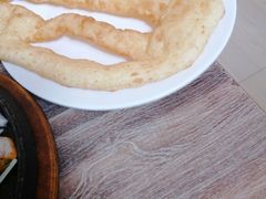 棉籽油炸大油饼-峪鸡餐厅