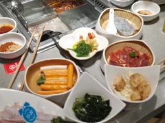 真有鱼籽颗粒的鳕鱼虾滑-海底捞火锅(江北万达商业广场店)