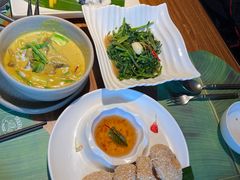 秘制虾酱炒空心菜-帕蓝·暹罗料理(曲阳店)