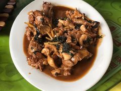 紫苏焖鸭-正宗高流河饭店原创风姜鸡