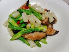 羊肚菌酿虾滑炒藕尖-榕意·川味之美(深业上城店)