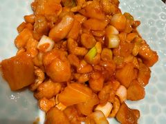 水果宫保鸡丁-静之湖湖畔餐厅