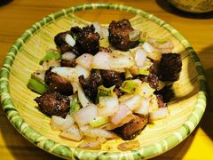 黑椒雪花牛仔粒-丁记盐蘸牛肉·新杭菜(河东路店)