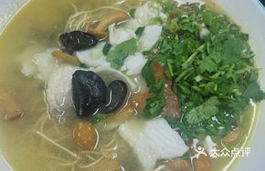 Mushroom Fish Noodles