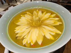 金瓜松茸野菌汤-福慧慈缘素食餐厅(王府井店)