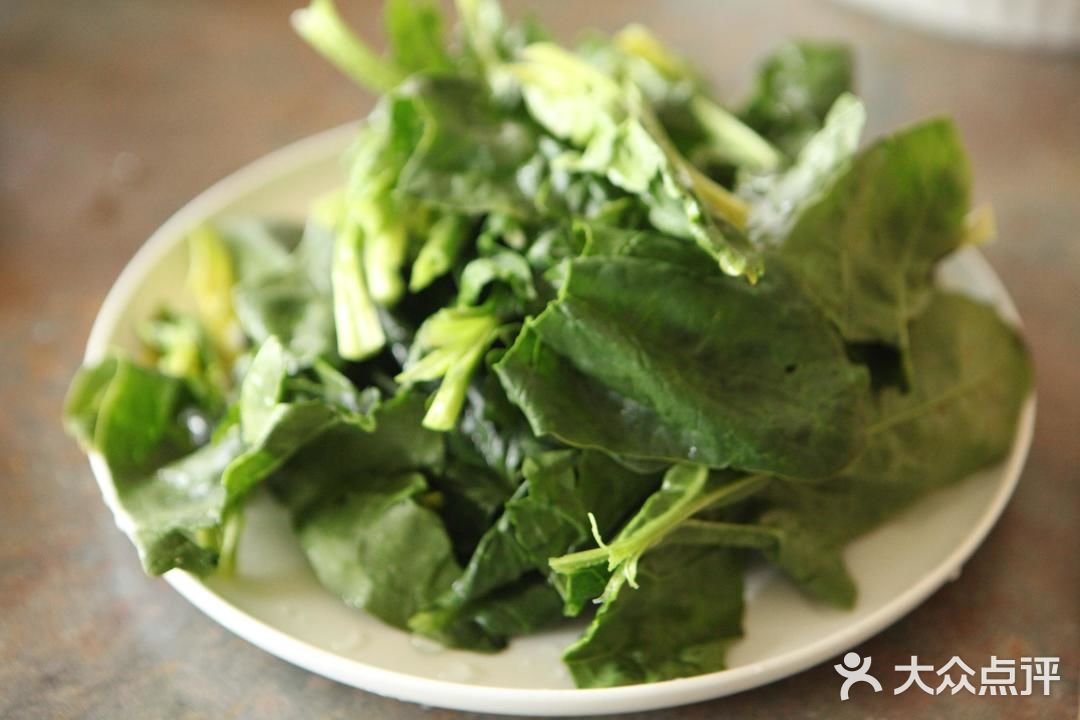 张小花之美味的补铁美食姜汁菠菜