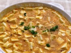 蟹黄豆腐-勺园中餐厅