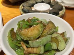 青椒炒青茄-两湖厨子·湖南菜·湖北菜·河鲜(康乐店)