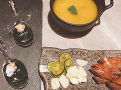 白玉火腿浓汤-雷泰泰台式胡椒虾(滨江金铂湾店)