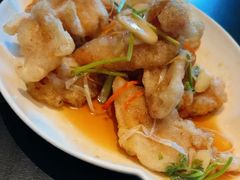 锅包肉-五谷丰登农家院·地道胶东菜·海鲜烧烤(威海店)