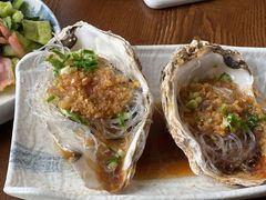 獐子岛生蚝（生吃、蒜蓉）-奕景小馆·地道大连菜(恒隆广场店)