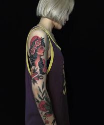 -木子·纹身店TATTOO穿孔·洗纹身