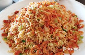 Cherry Shrimp and Sea Urchin Fried Rice