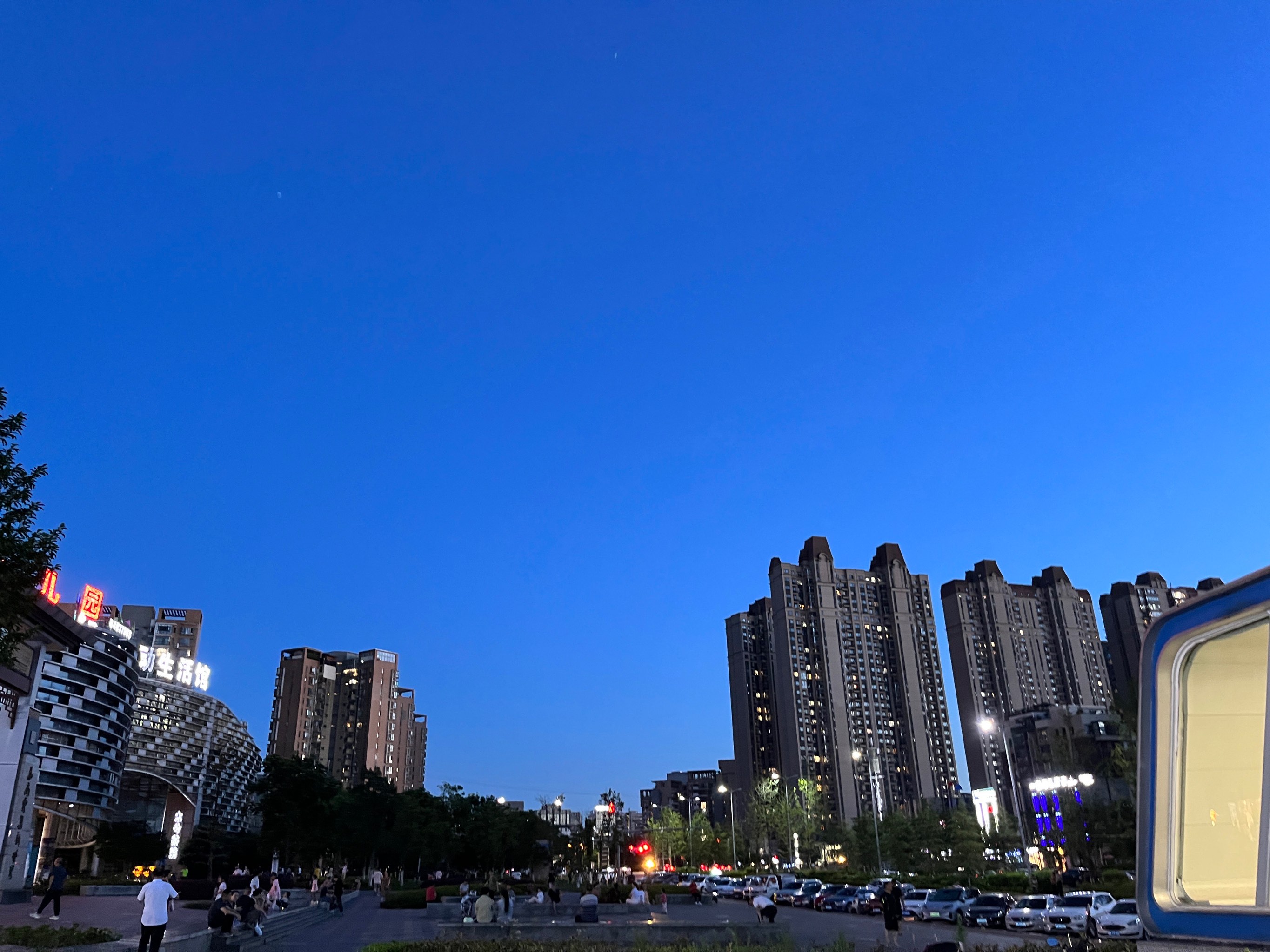 夏天夜晚的天空图片图片