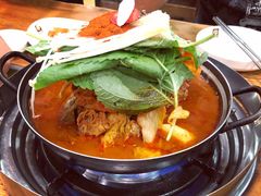 -喇喇排骨火锅·传统韩式脊骨汤(望京西园总店)