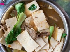 苔蘑炖豆腐-五台山正觉全素斋
