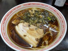焖肉面加咸菜肉丝-吴茂兴本帮面(百色路店)
