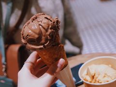 黑巧克力杏仁冰淇淋-Luneurs(幸福里店)