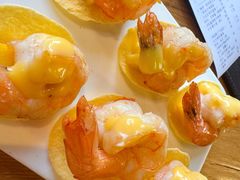 芒果金汁凤尾虾-刀叉遇上筷子中西融合餐厅(南开店)