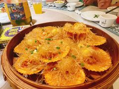 蒜蓉粉丝蒸扇贝-喜碧海鲜(上排店)