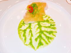 白切清远鸡.护国菜姜葱汁-潮隐·东园现代潮菜