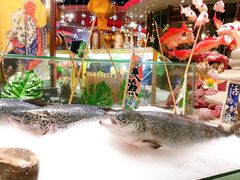 香煎三文鱼-四海一家自助餐(益田假日广场店)