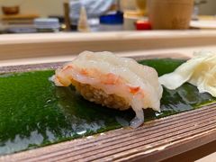 牡丹虾手握-鮨一日本料理(大中华店)