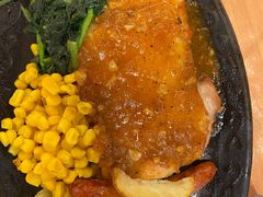 香肠辣肠配鸡排-萨莉亚意式餐厅(深圳北站店)