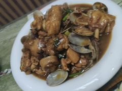 蛤喇炒鸡块-华春餐馆(鱼山路店)