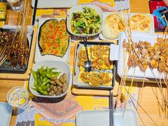 自助取餐区-木屋烧烤(房山良乡店)