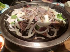 -明洞阿姨·韩式酱蟹烤肉·创意料理(三元桥店)