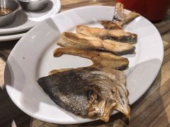 香煎鲳鱼-陈鹏鹏潮汕菜(欢乐海岸 海边景观店)