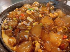 铁板凉粉-都江堰石锅鱼