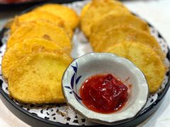 炸馒头片裹鸡蛋-京门活鱼馆·鱼火锅(百子湾（原红庙）店)