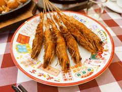 炭烧明虾-吉源大排档·鱼生·海鲜(烧烤彩印厂店)