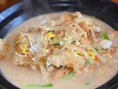 干丝煎蛋砂锅-湘辣欢·湖南家常小馆