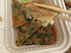 韭菜鲜虾薄饼-麒麟中餐厅·经典粤菜·地道菜式老字号(广州长隆酒店)