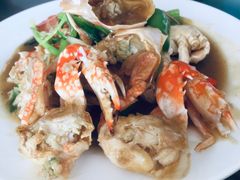 姜葱炒花蟹-潘先生海鲜城(神州半岛店)