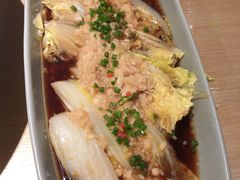 蒜香娃娃菜-蜜桃餐厅·伴山(绿宝广场店)