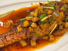 干烧大黄鱼-丰泽园饭店