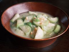 蒜香生炒白玉丝瓜-卯时·龙光雅宴·精致锡帮菜(惠山古镇店)