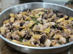 冬菇蒸鸡-乡村人家私房菜(250省道店)