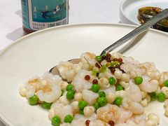 清炒qq河虾仁-小厨娘淮扬菜(清江苏宁广场店)