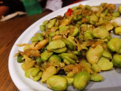 雪菜炒蚕豆-鸽子窝(青塔店)