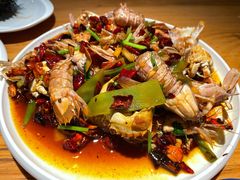 辣炒虾爬子-丹东立强海鲜烧烤·牛B大串(星海店)